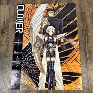 97’ Clover double sided poster featuring Sue/Kazuhiko and Akamai Takada